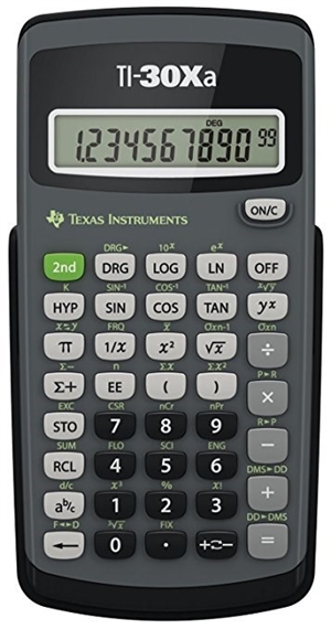 Texas Instruments TI-30Xa Calcolatrice scientifica